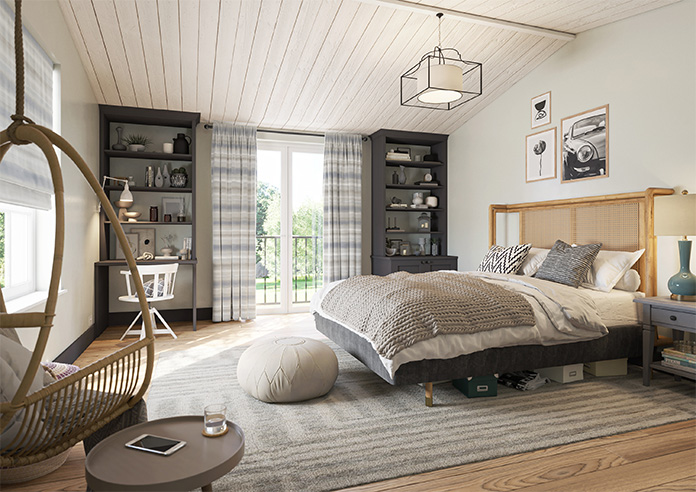 Ombre Velvet, Neutral - Made to Measure Curtains - Image 8